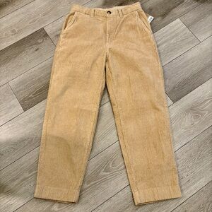 NWT Patagonia Tan Wide-Wale Corduroy Pants Size 8